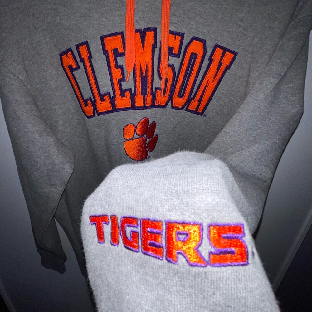 Collegiate Collection Clemson Tigers hoodie. New with tag. - Picture 3 of 6